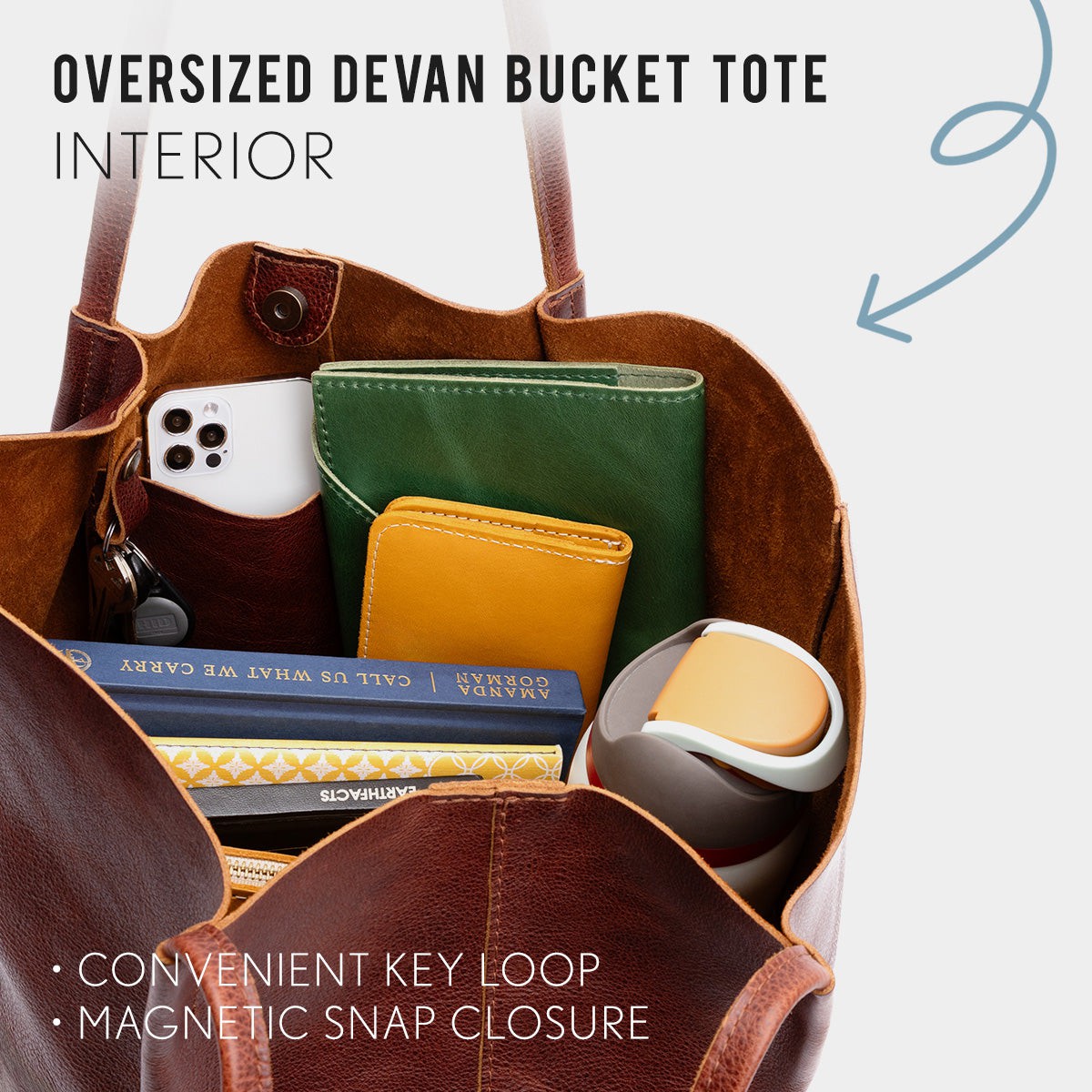 Devan Bucket Tote - Image 217