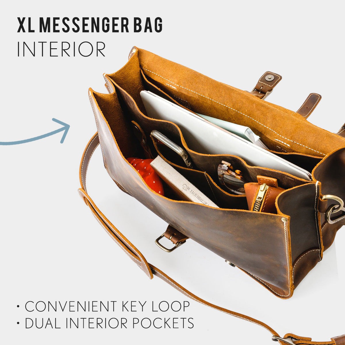 Classic XL Messenger Bag - Image 6