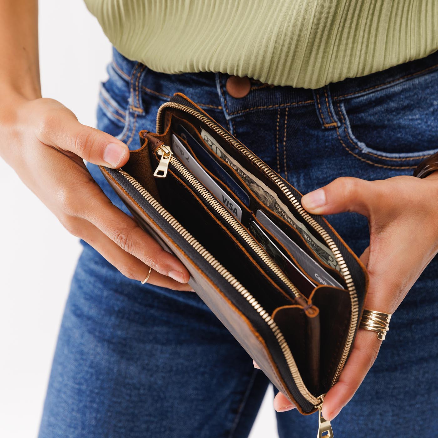 Accordion Zip Wallet - Image 38