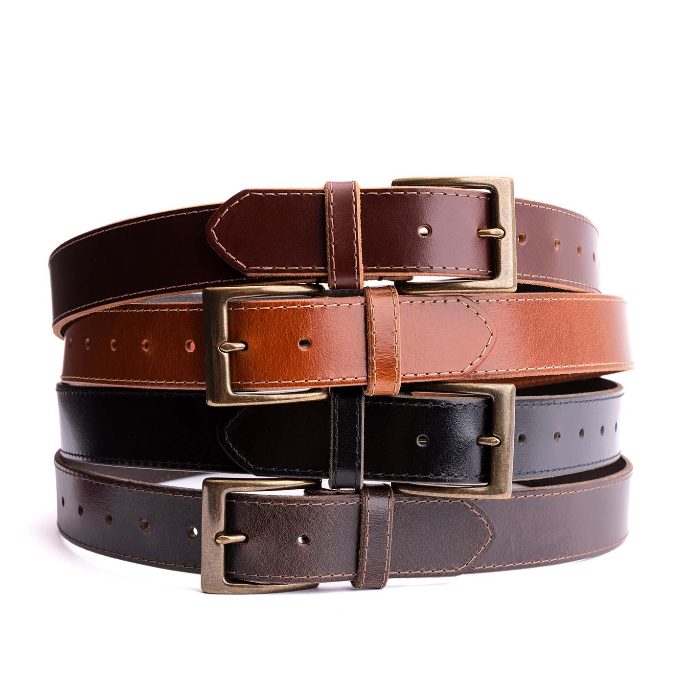 Men's Artisan Leather Belt - Image 9