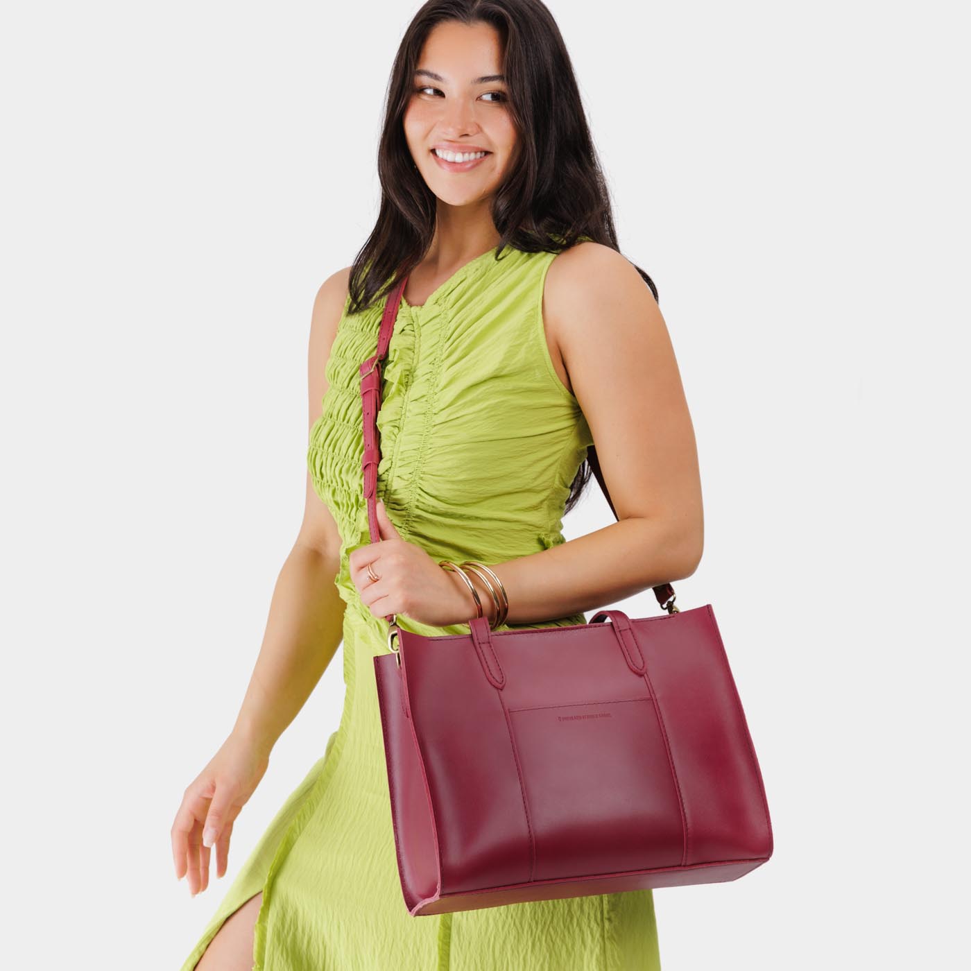 'Almost Perfect' Large Lola Zipper Crossbody Tote - Image 156