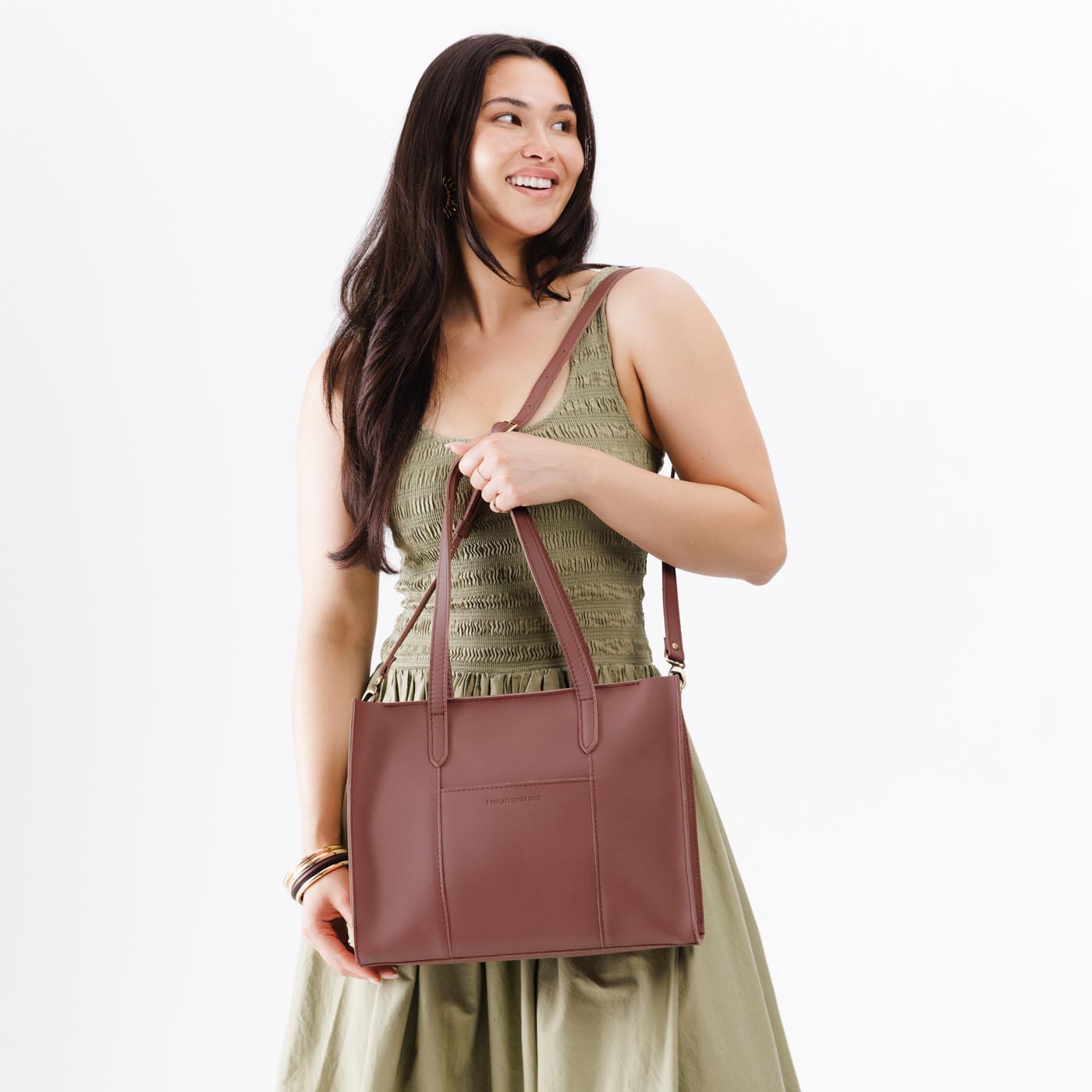 'Almost Perfect' Large Lola Zipper Crossbody Tote - Image 150