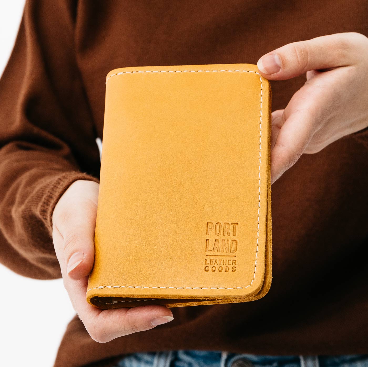 Leather Modern Passport Holder - Image 69