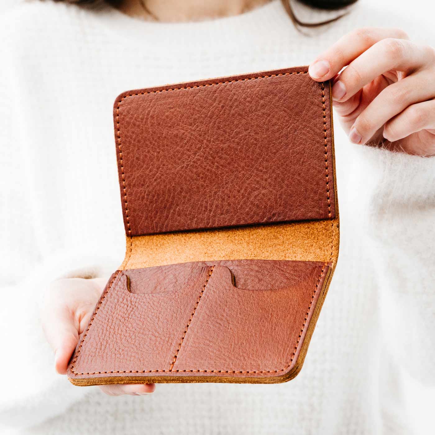 Leather Modern Passport Holder - Image 64