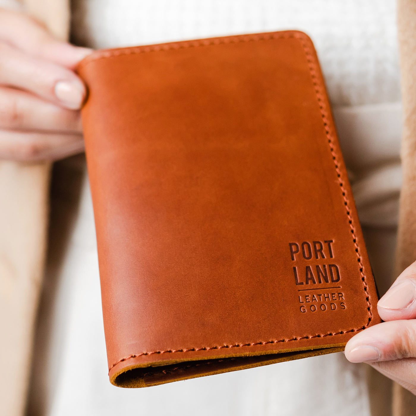 Leather Modern Passport Holder - Image 73