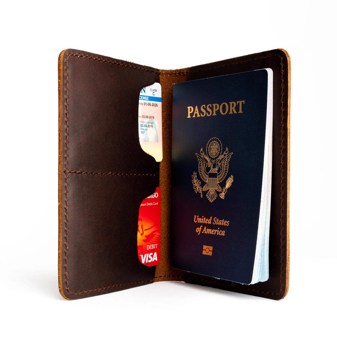 Leather Modern Passport Holder - Image 40