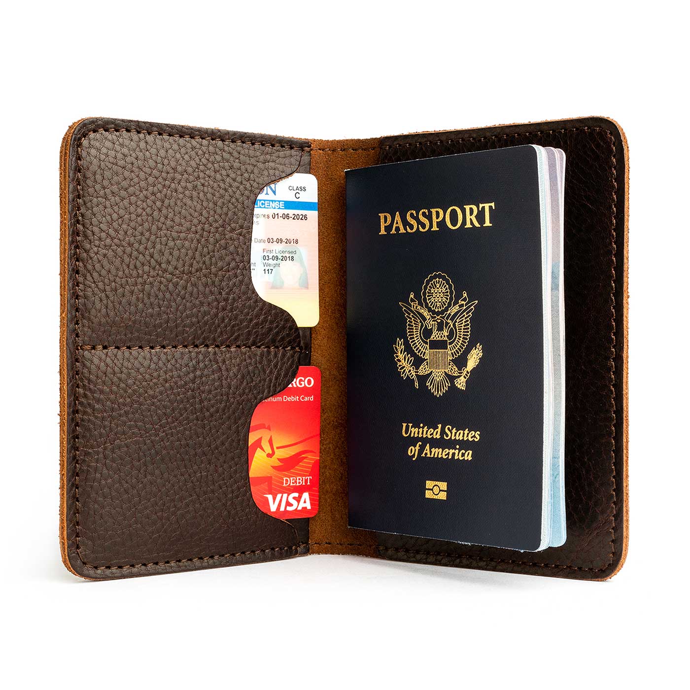 Leather Modern Passport Holder - Image 37