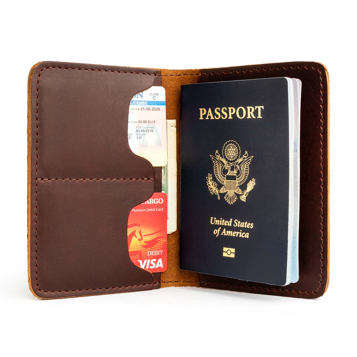Leather Modern Passport Holder - Image 42