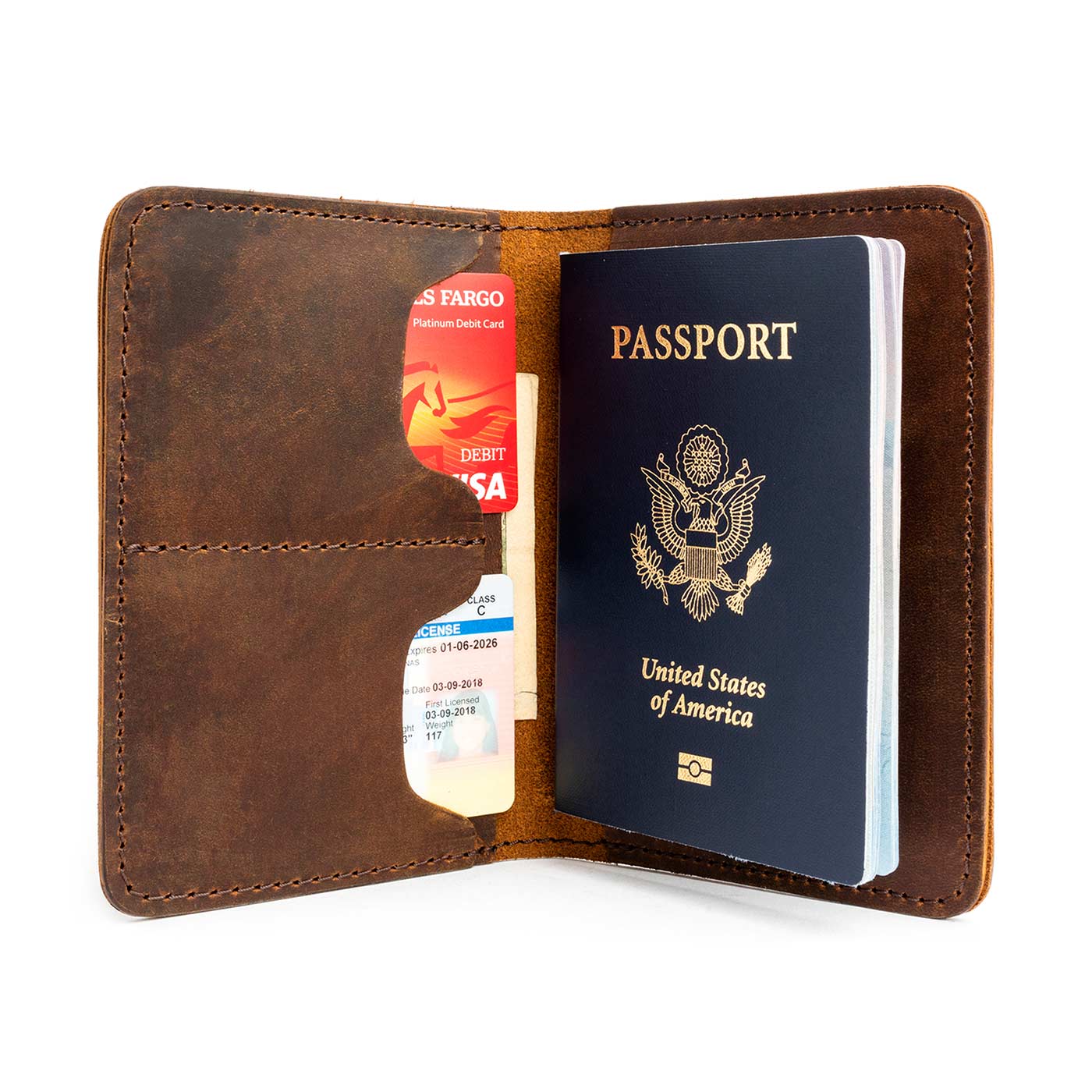 Leather Modern Passport Holder - Image 38