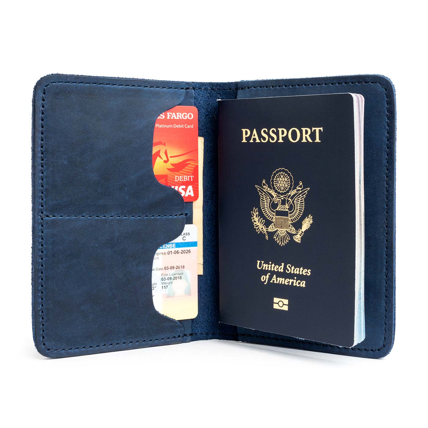 Leather Modern Passport Holder - Image 33