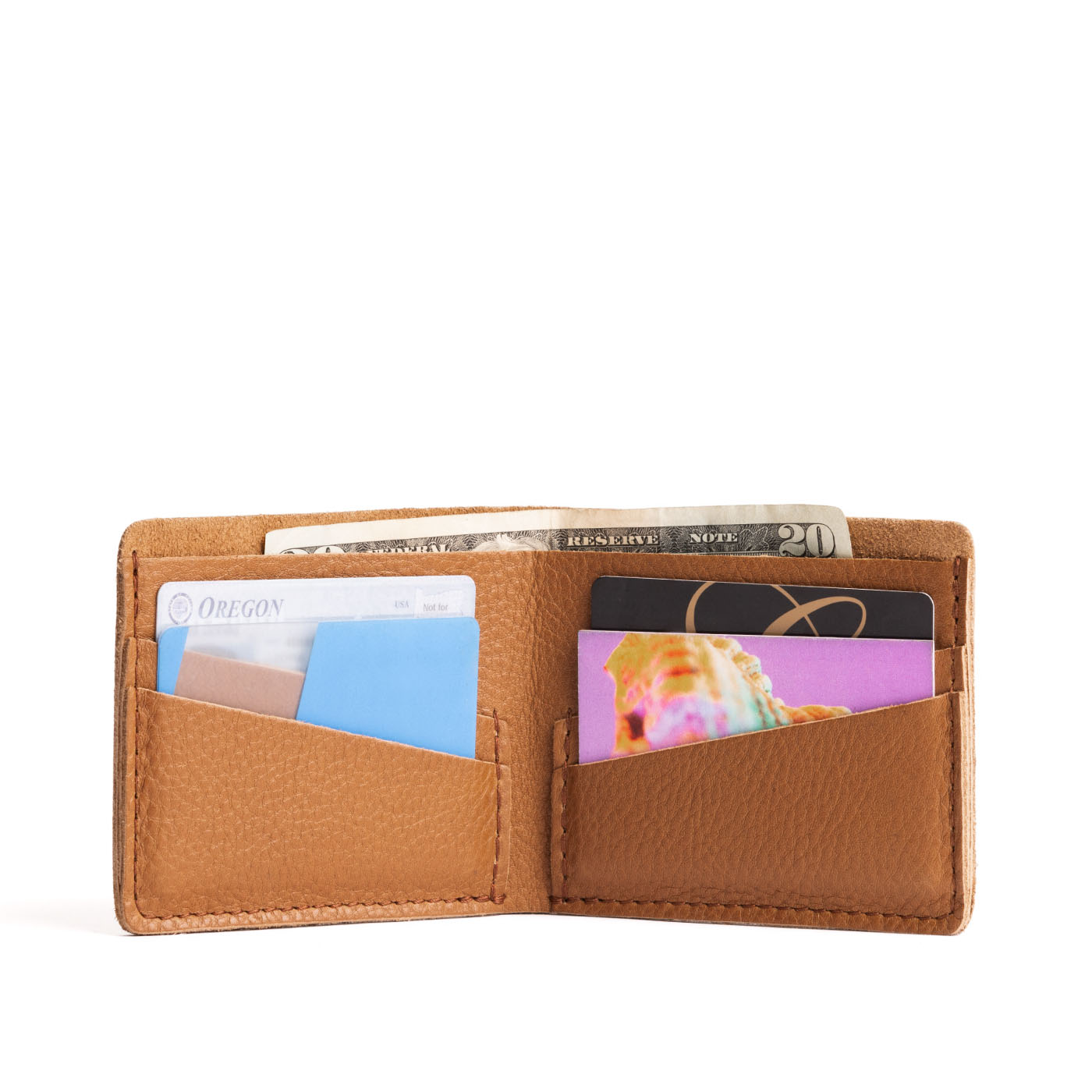 Bifold Leather Wallet - Image 2