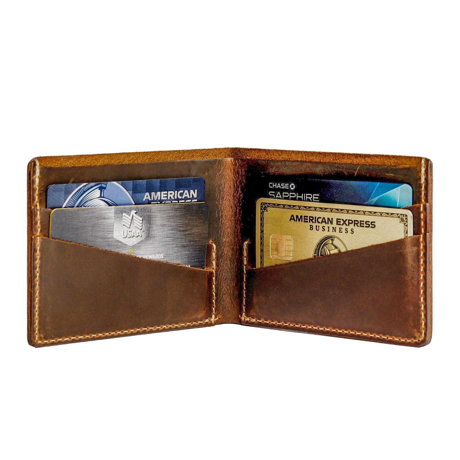 Bifold Leather Wallet - Image 25