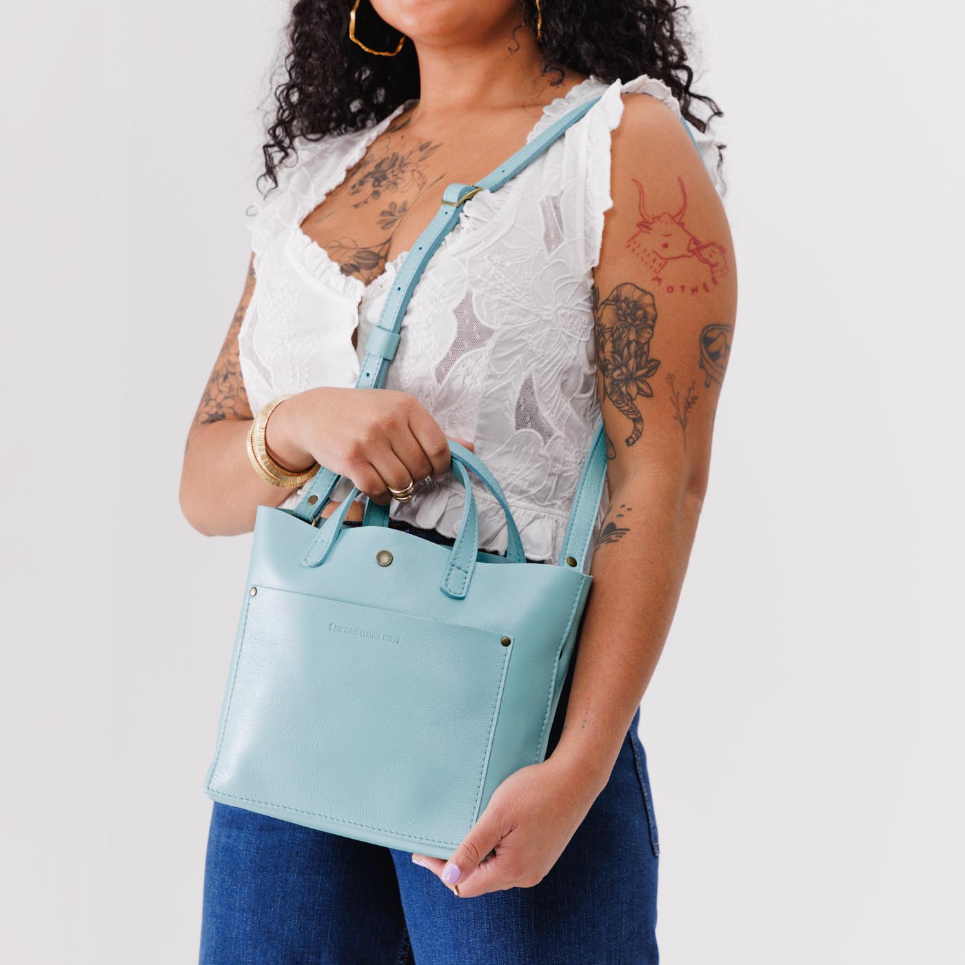 Mini Crossbody Tote - Image 100