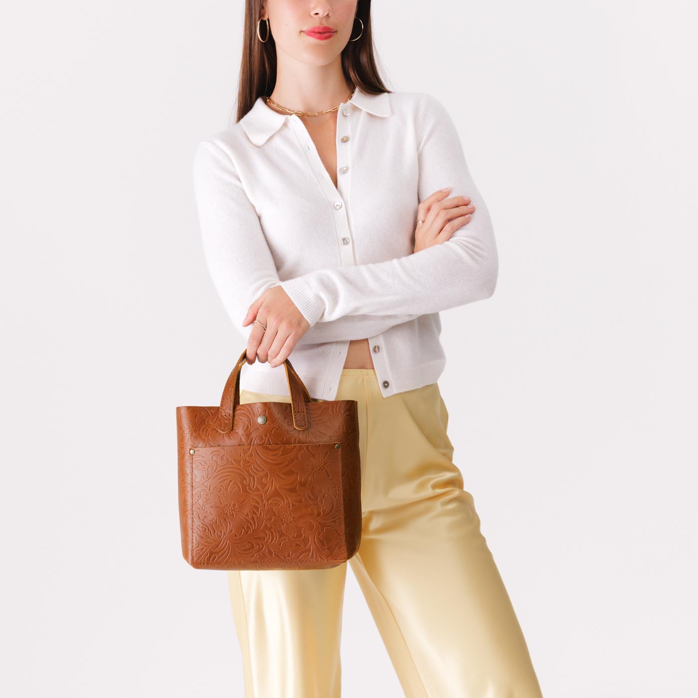 Mini Crossbody Tote - Image 79